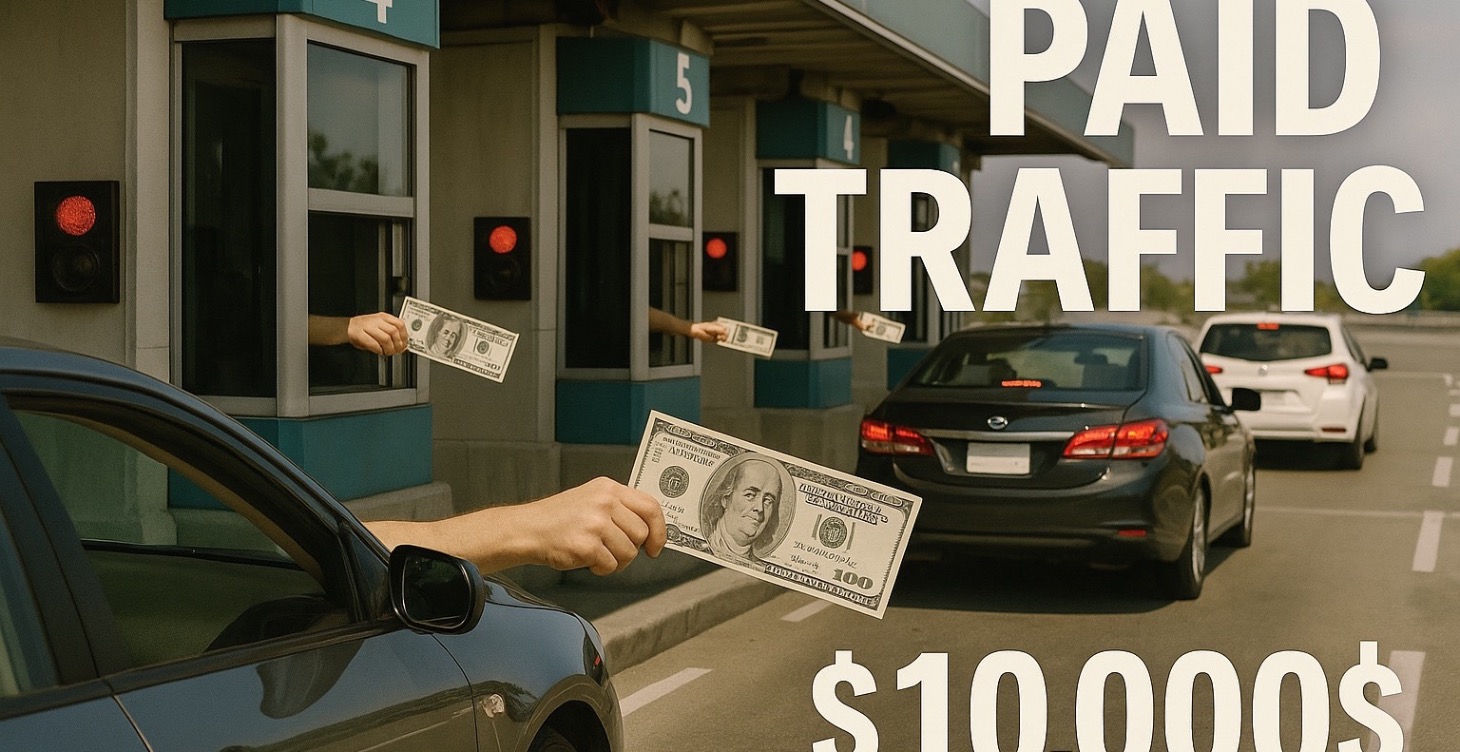 Paid Traffic! (Means you bought it!)