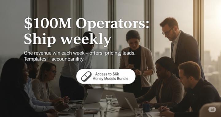$100M Plays: Implement Weekly