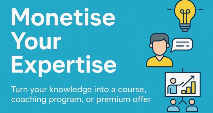 Monetize Your Expertise