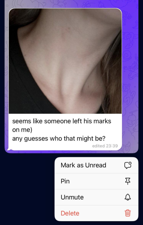 don't text after sex