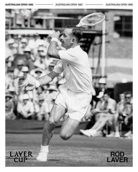 Ledged of the game Rod Laver