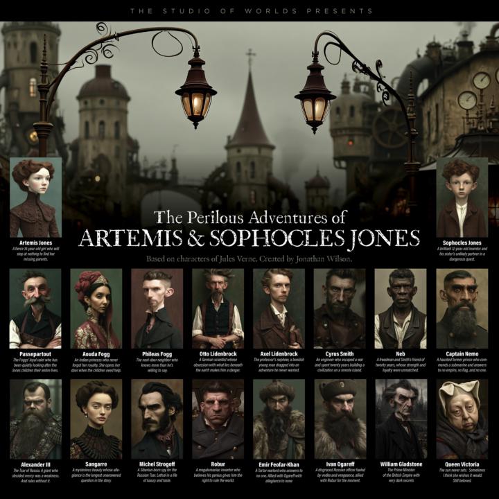 The Perilous Adventures of Artemis & Sophocles Jones | Birth of a New Series