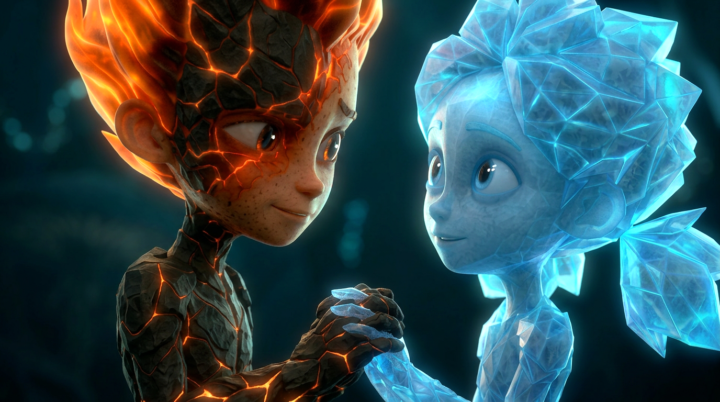 Magma Lad and Crystal Lass | New Flora.ai Results