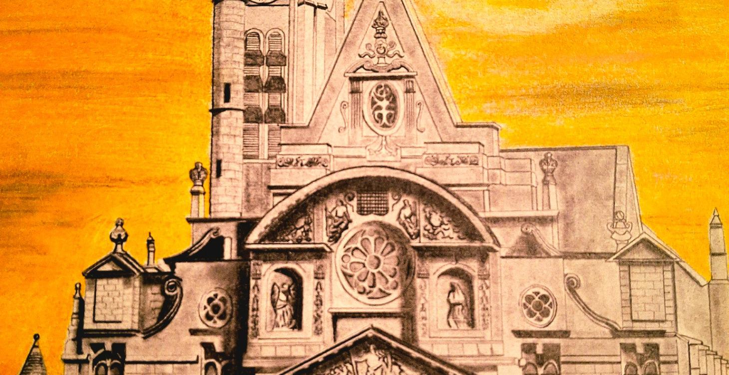 St. Etienne Church, Paris, France