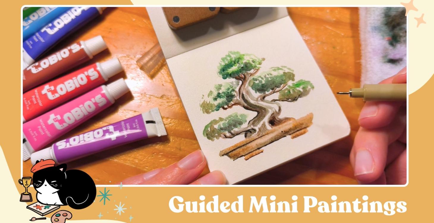 Guided Mini Paintings