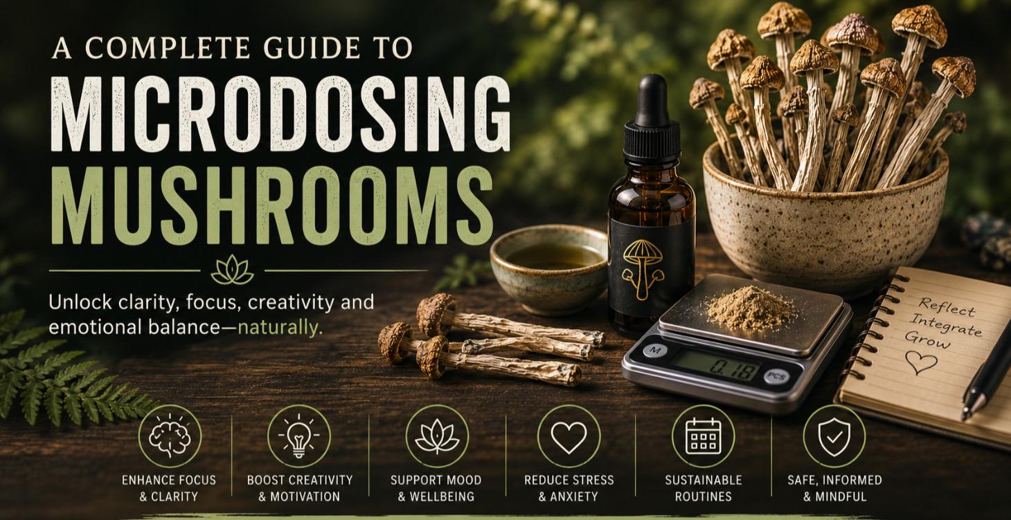 A Complete Guide to Microdosing Mushrooms