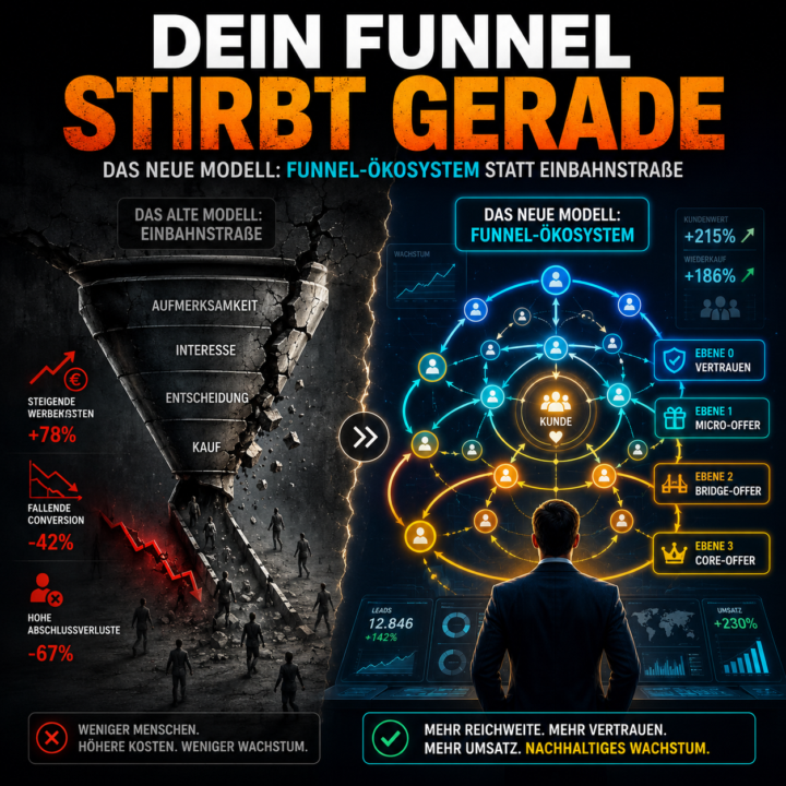 🚨 Dein Funnel stirbt gerade. Und Du merkst es noch nicht.