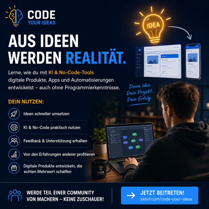 🚀 Ideen hast du genug. Aber wie werden daraus echte Projekte?
