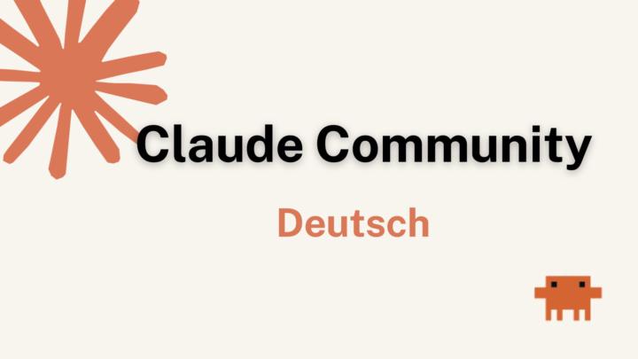  KOMM IN MEINE CLAUDE-COMMUNITY!