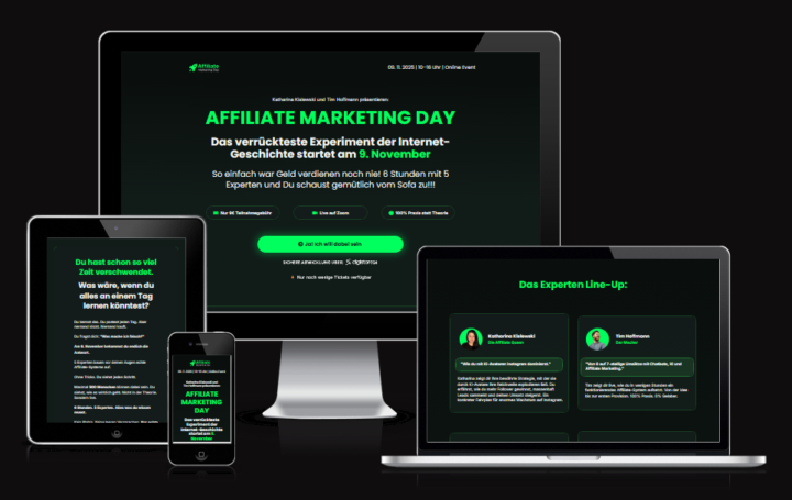 Lovable-KI und der Affiliate-Marketing-Day 😎🤪😊