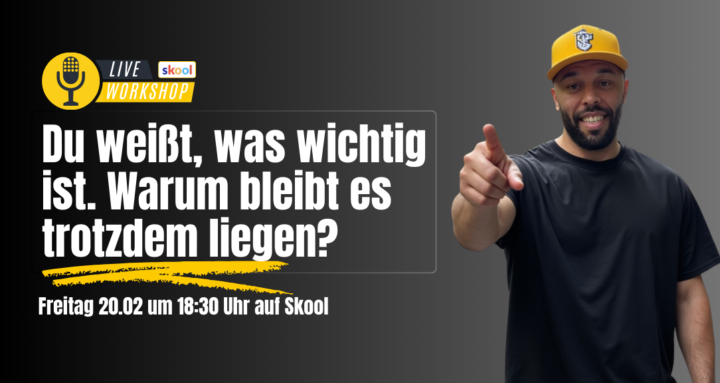 Warum deine wichtigsten Themen immer wieder untergehen
