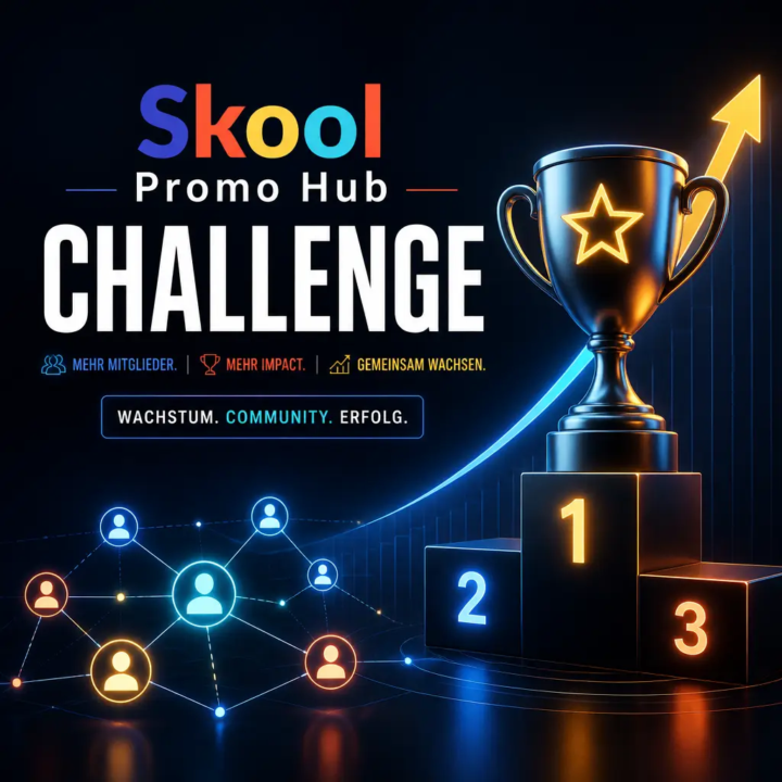 📣 Neue Challenge im Skool Promo Hub: Wer holt die meisten Mitglieder rein?
