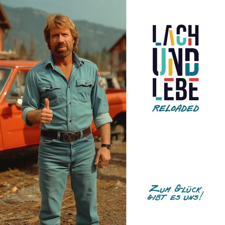 Chuck Norris ist Ehrenmitglied bei »Lach und lebe«