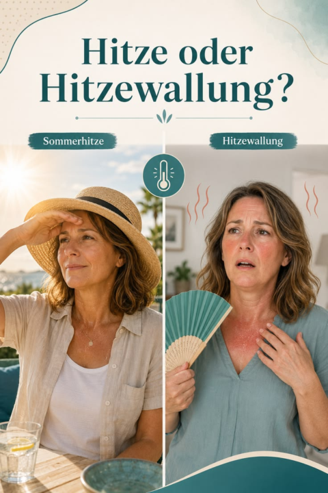 Ist es die Außentemperatur – oder eine Hitzewallung?