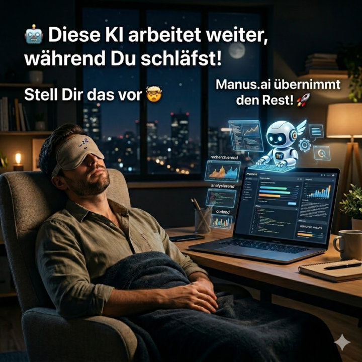 🤖 Diese KI arbeitet weiter, während Du schläfst!