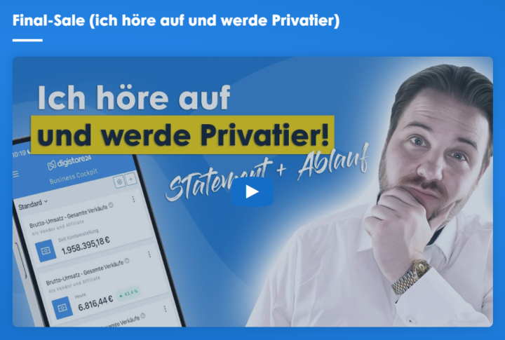 Er hört auf - Letzte Chance – Diesmal wirklich!