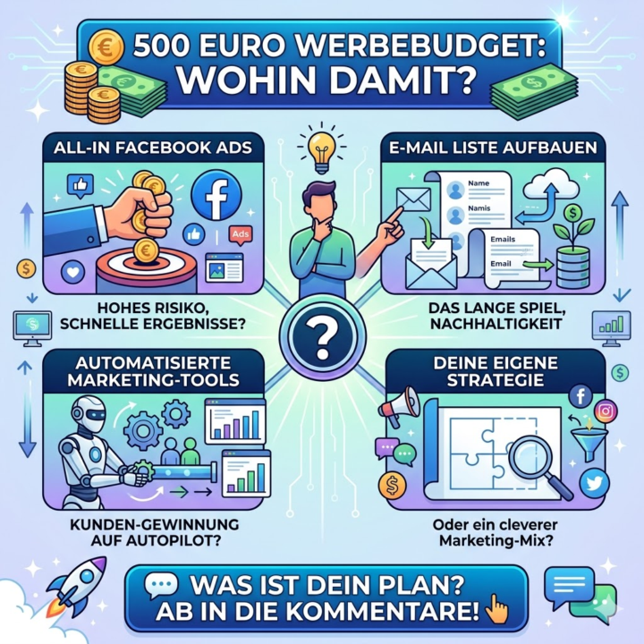 💰 500 Euro Werbebudget – was machst Du damit?