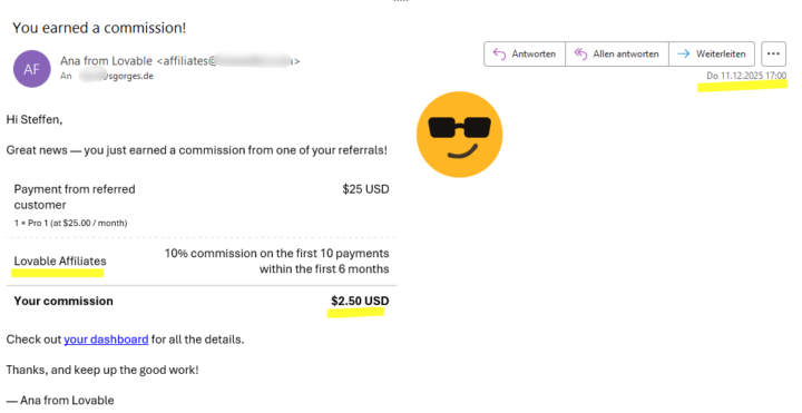 Mal ein anderes Katsching ☺️☺️