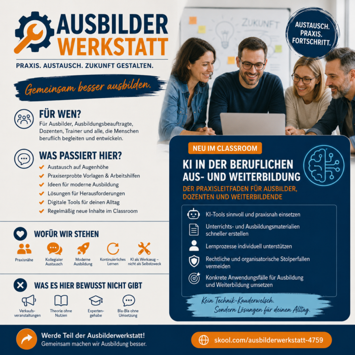 Der Ausbilder, der eigentlich keine Zeit hat