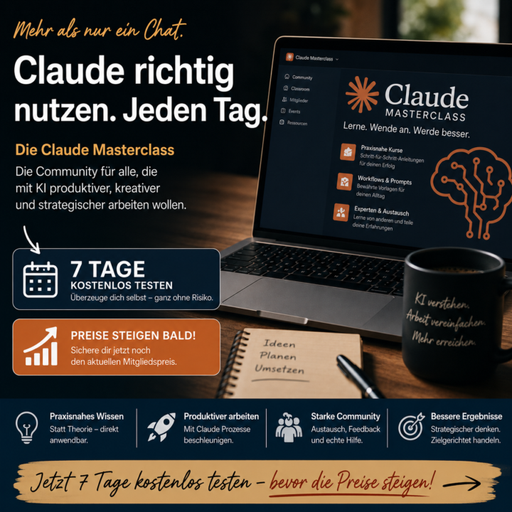 Noch zum aktuellen Preis einsteigen und 7 Tage kostenlos testen.