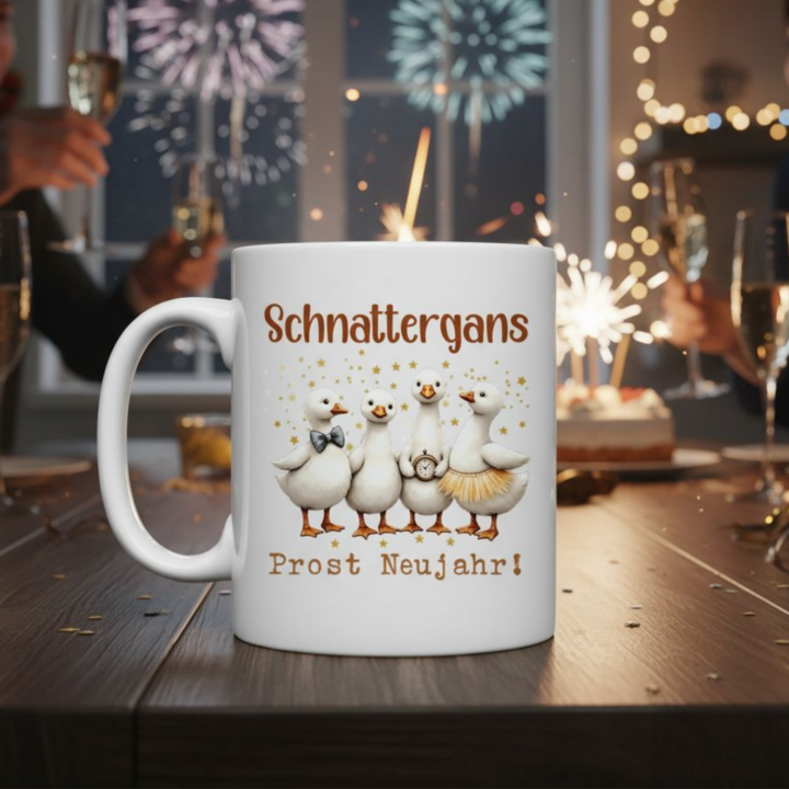 Witzige Tassen im Silly Goose-Stil bei TASSENTALK