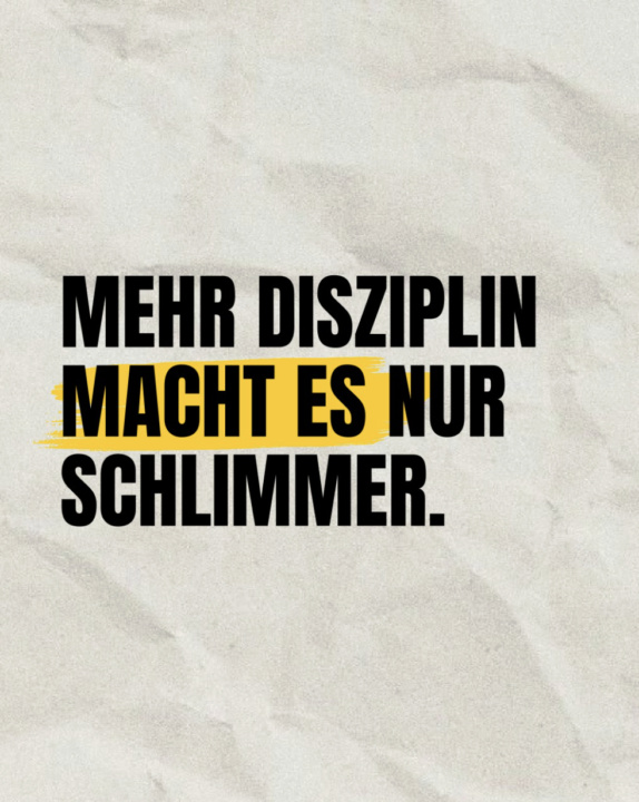 Jeder schiebt auf. Aber nicht aus Faulheit!