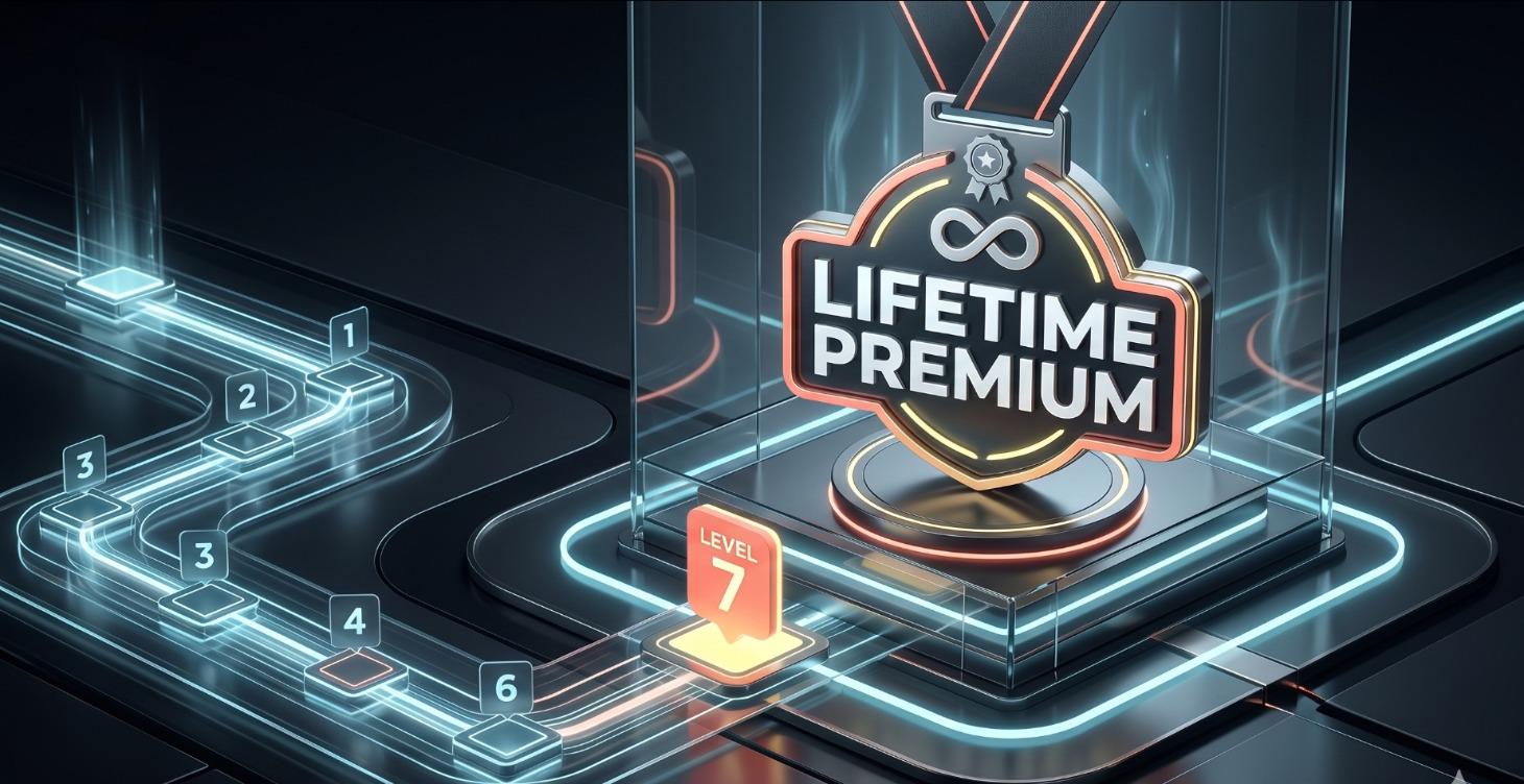 🎯 Dein Lifetime-Upgrade ab Level 7