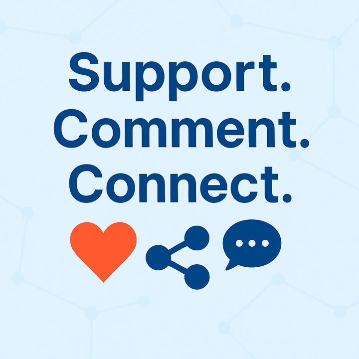 Unterstützung und Sichtbarkeit gehen Hand in Hand / Support & Visibility Go Hand in Hand