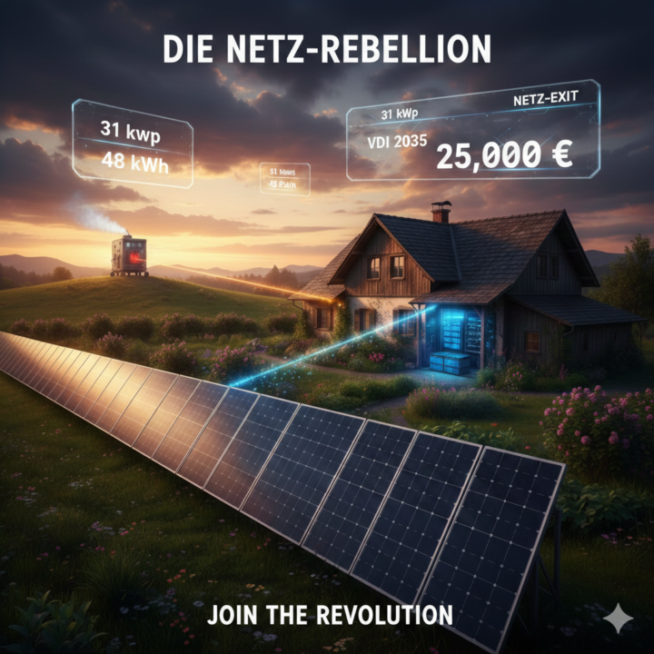 14.000 kWh Strombedarf? Warum ich den Stecker ziehe und die „Netz-Rebellion“ starte. ⚡🛠️