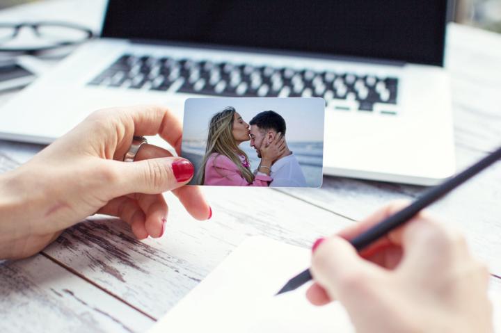 LoveCards – Personalisierte Portemonnaie-Fotokarten (Wallet Cards)
