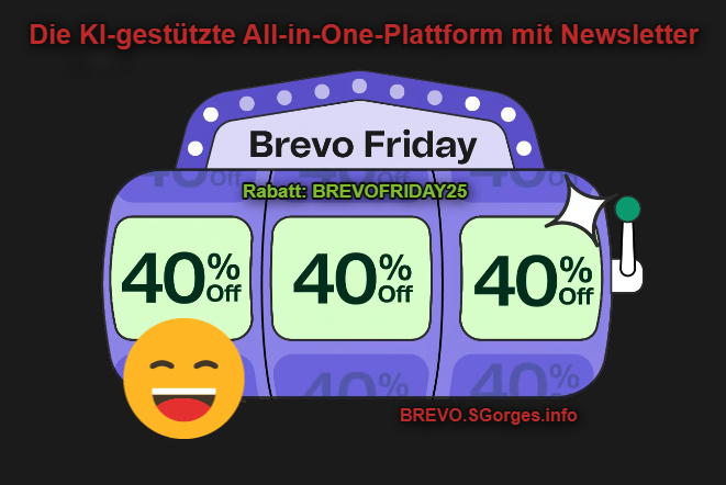 🖤🔥 Black Friday Deal - BREVO!