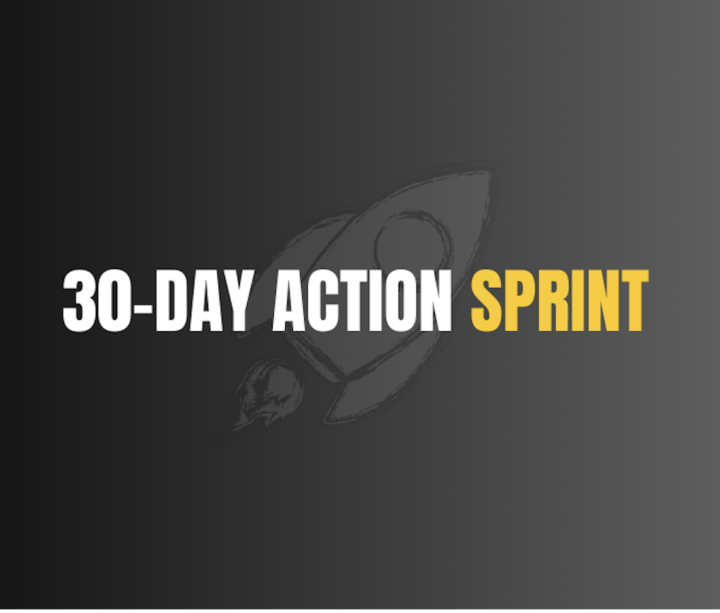30-Day Action Sprint – Positionierung, Content & erste Kunden