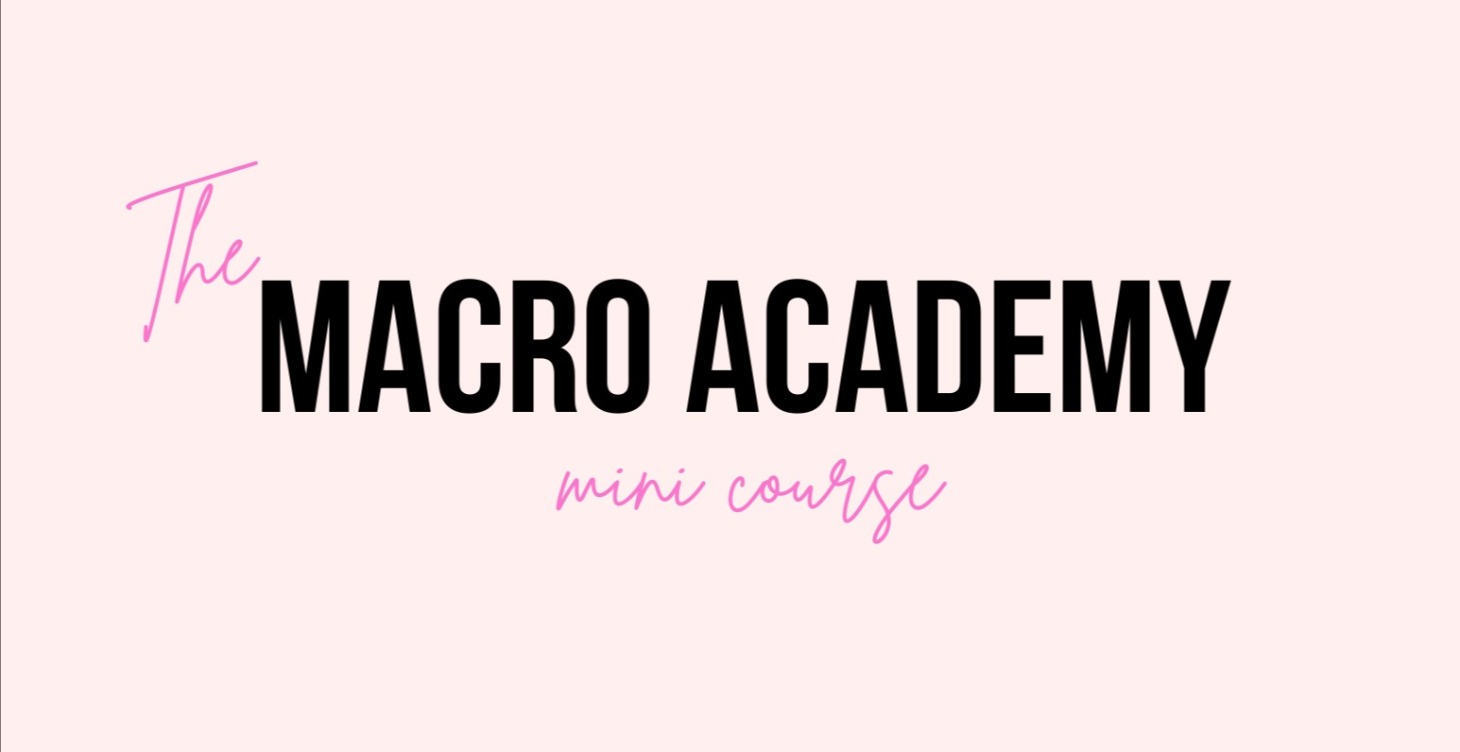 The Macro Academy Mini Course