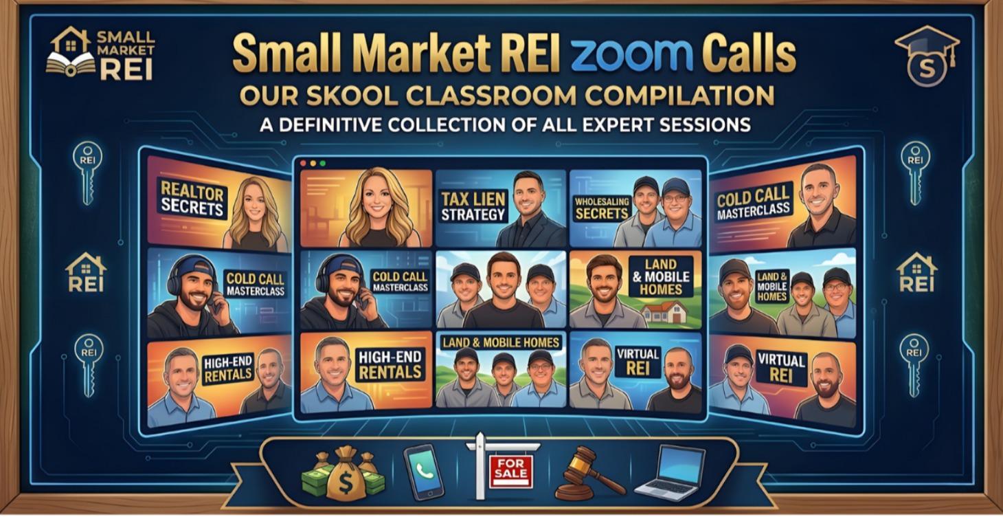 Small Market REI: The Zoom Call Mastermind Vault