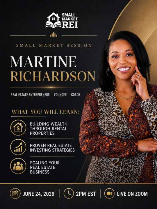 Small Market Session: Building Wealth Through Rental Properties 🏡
