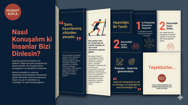 🎙️ Nasıl Konuşalım ki İnsanlar Bizi Dinlesin?