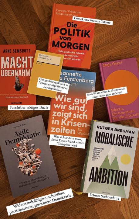 Politische Bücher der Stunde