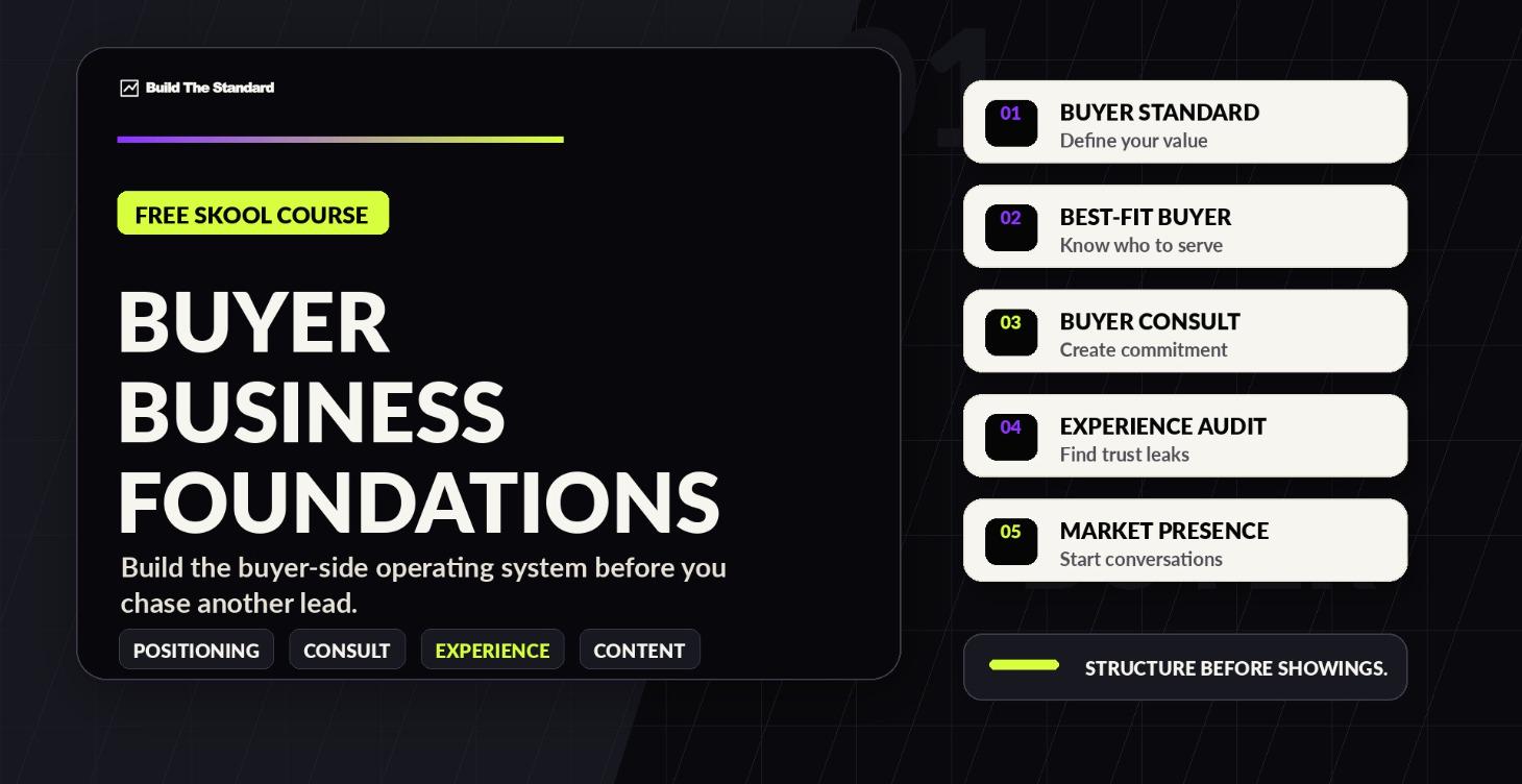 Buyer Business Foundations