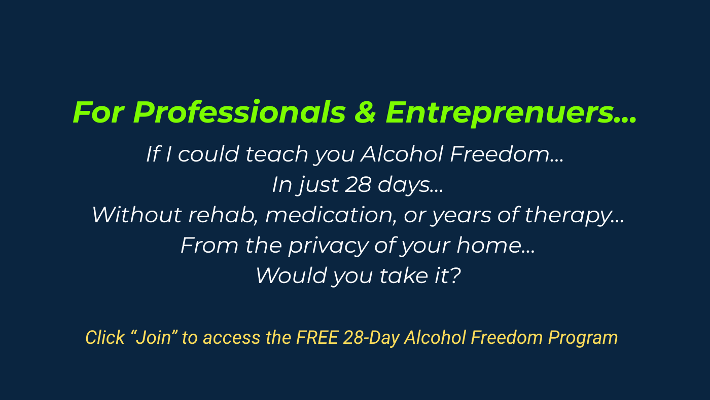 28 Day Alcohol Freedom Program