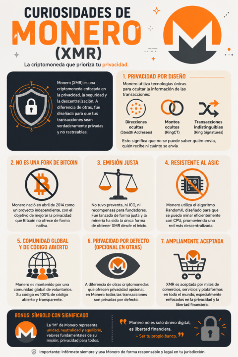 Curiosidades de XMR 