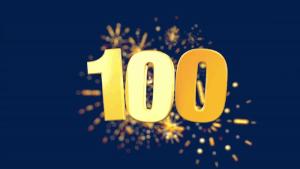 We've reached 100! 