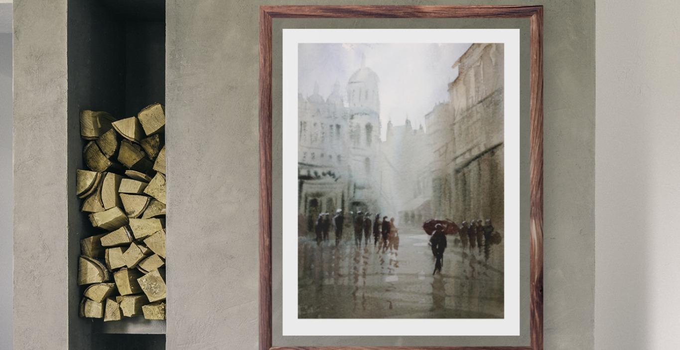 Misty City Scenes