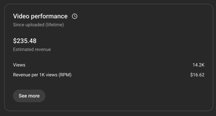 💡 14K Views = $235 (High RPM Strategy)