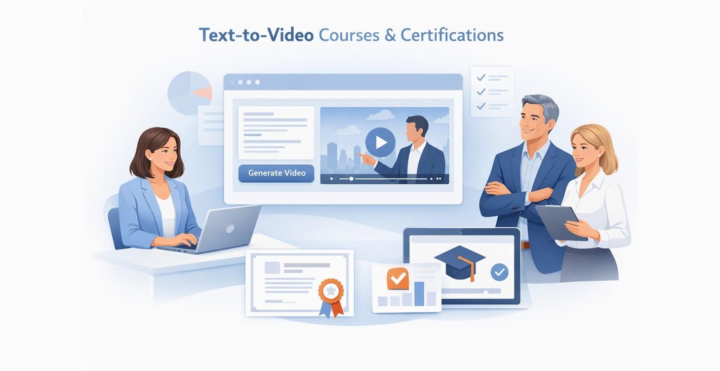 Text-To-Video AI Courses & Certification