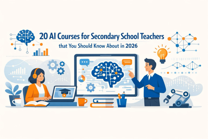 20 AI courses secondary teachers should have on their radar (and how to choose)