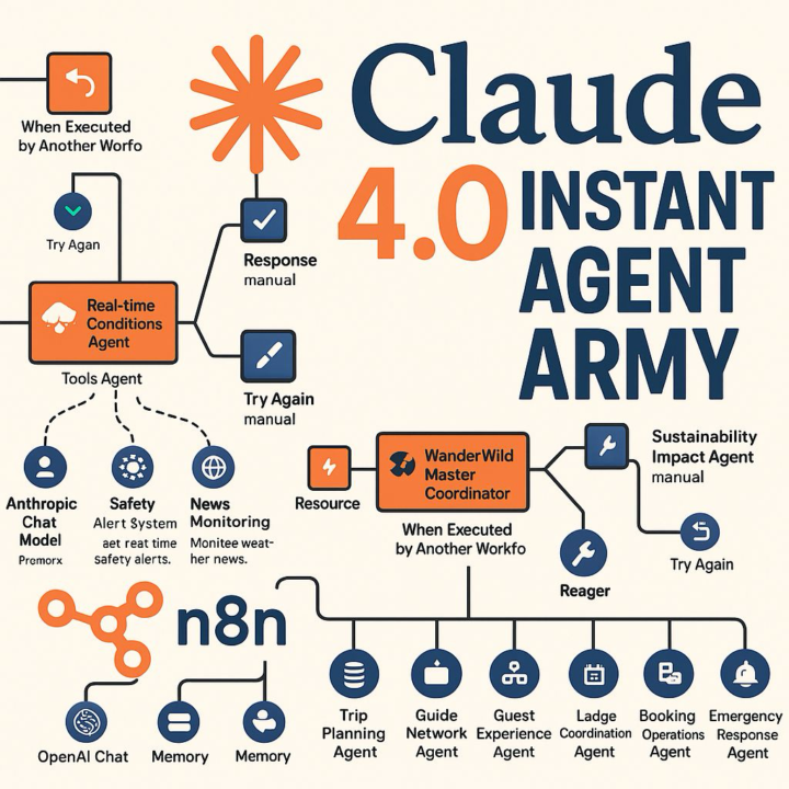 AI Agent System Automation in n8n: Build Workflows Fast with Claude 4 (Video Course)
