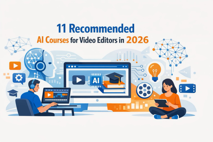 11 Recommended AI Courses for Video Editors in 2026