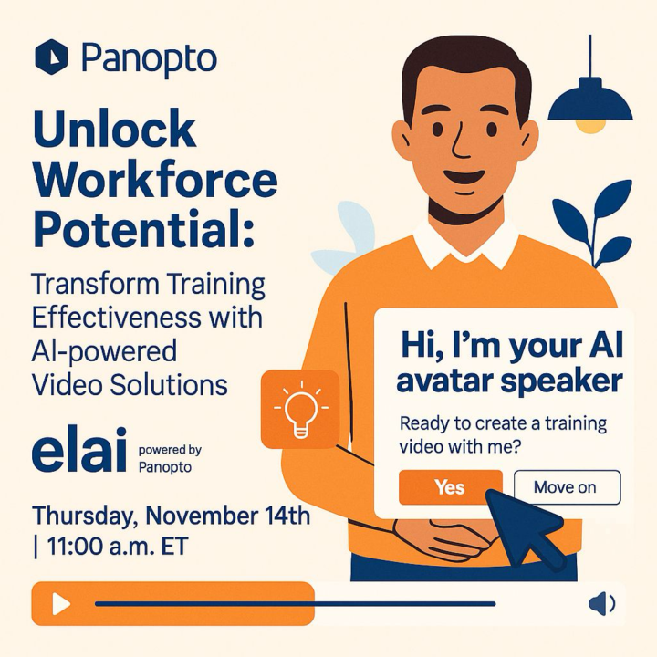 Boost Training Results with AI-Powered Video for Workforce Learning