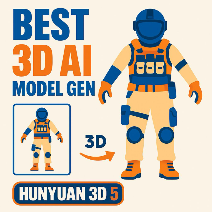 AI 3D Model Creation with Hunyuan 3D 2.5: From Ideas to Detailed, Animated Assets