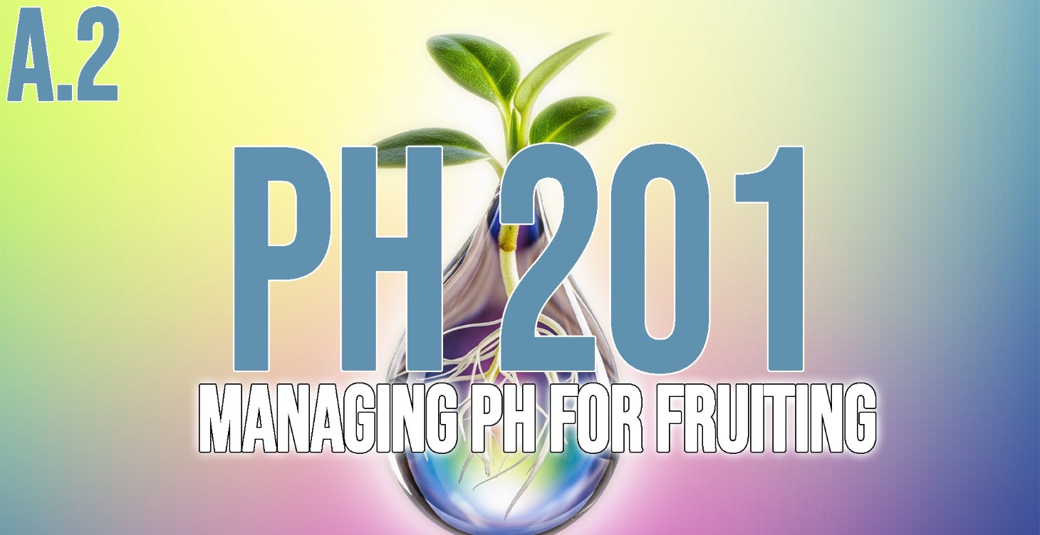 PH 201 Managing ph. during fruiting.